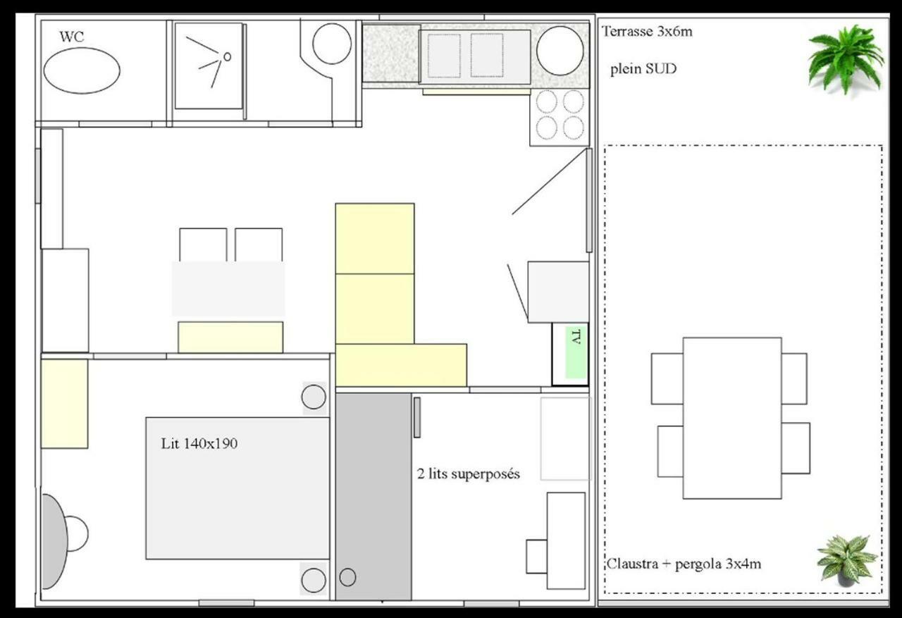 La Petite Maison 05 Trescléoux Eksteriør bilde